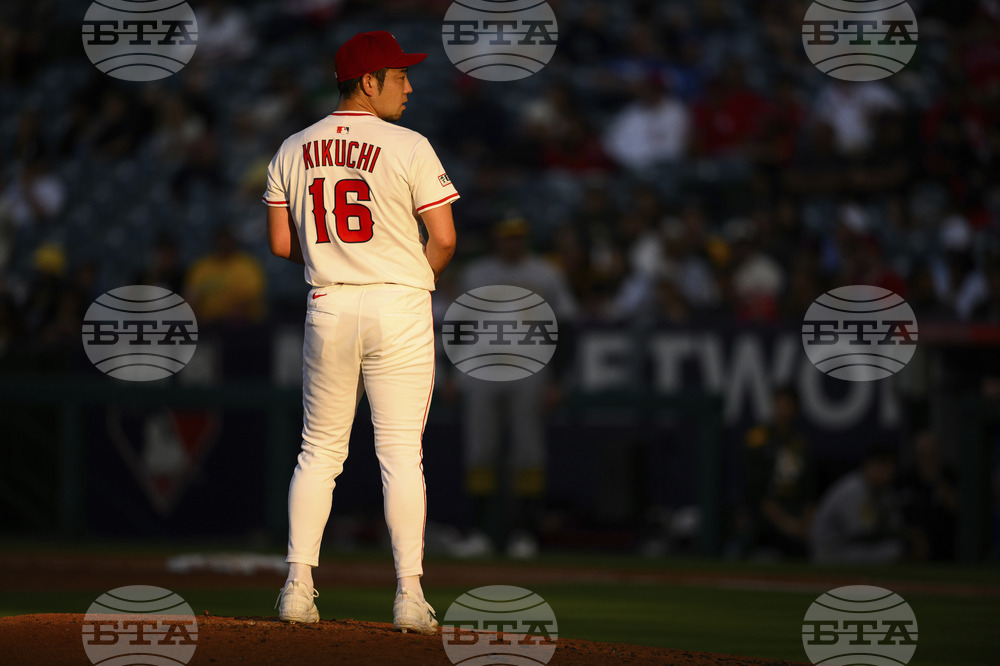 Athletics Angels Baseball