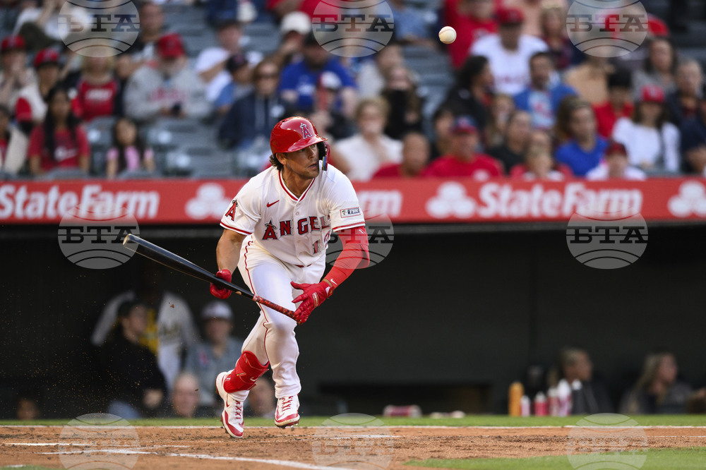 Athletics Angels Baseball