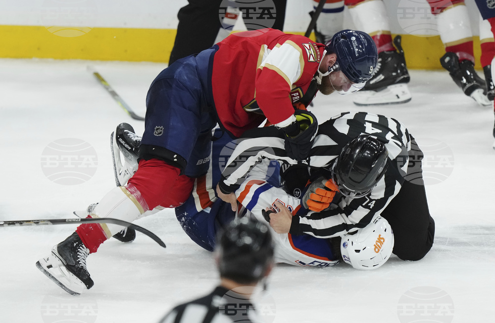 Stanley Cup Oilers Panthers Hockey