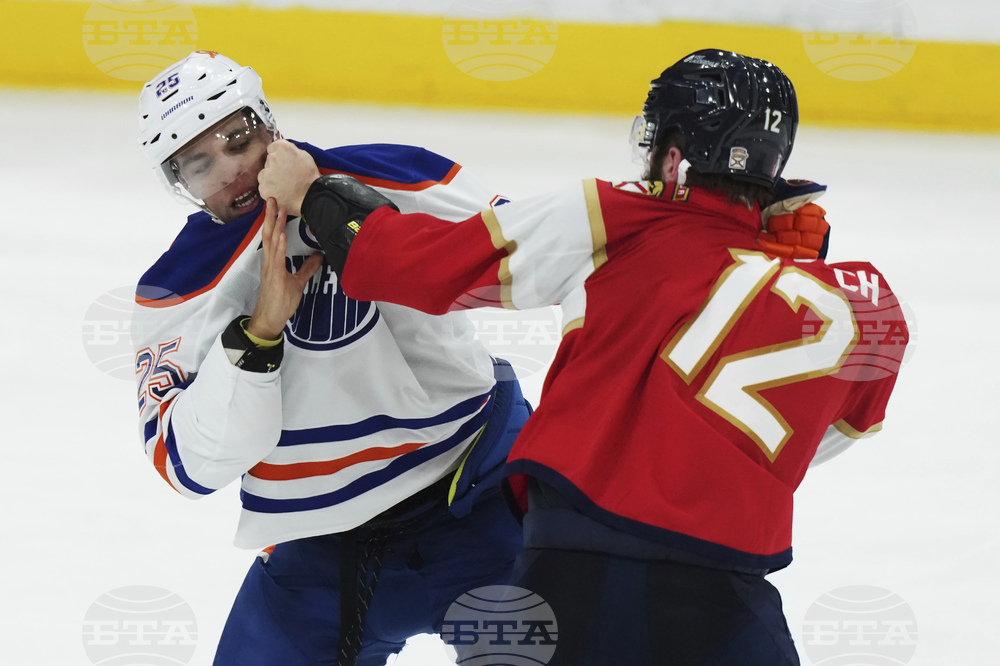 Stanley Cup Oilers Panthers Hockey