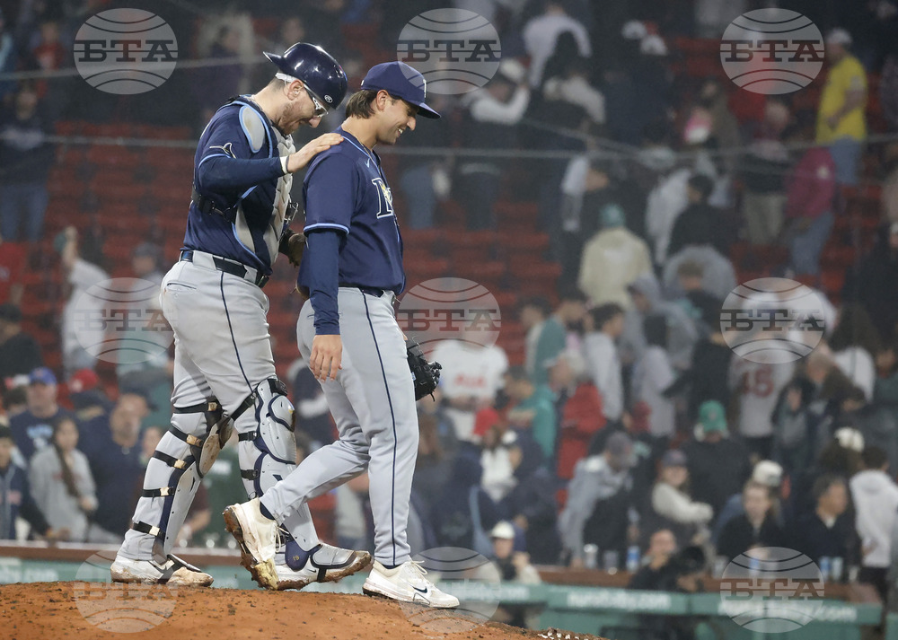 Rays Red Sox Baseball