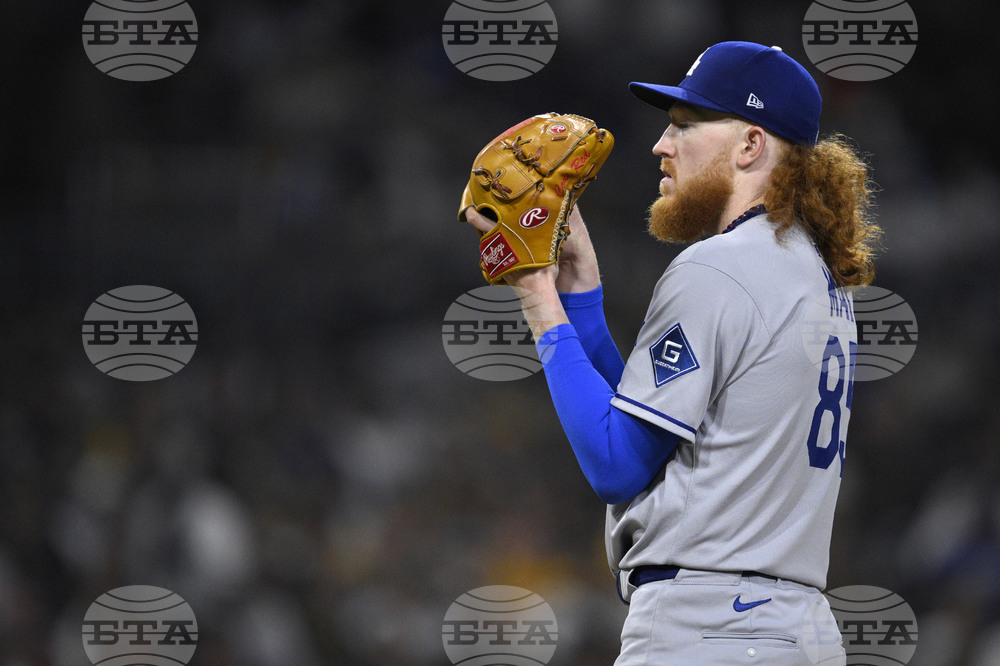 Dodgers Padres Baseball