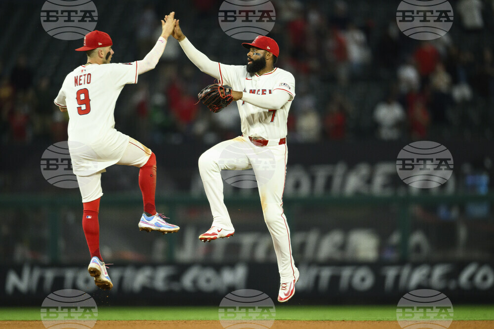 Athletics Angels Baseball