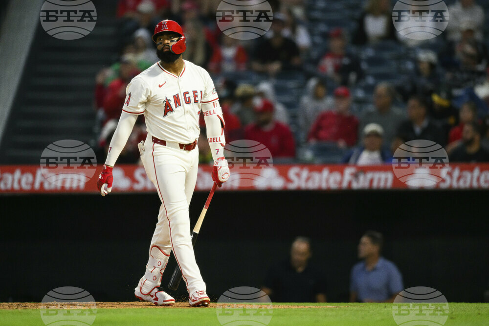 Athletics Angels Baseball