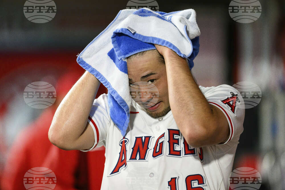 Athletics Angels Baseball