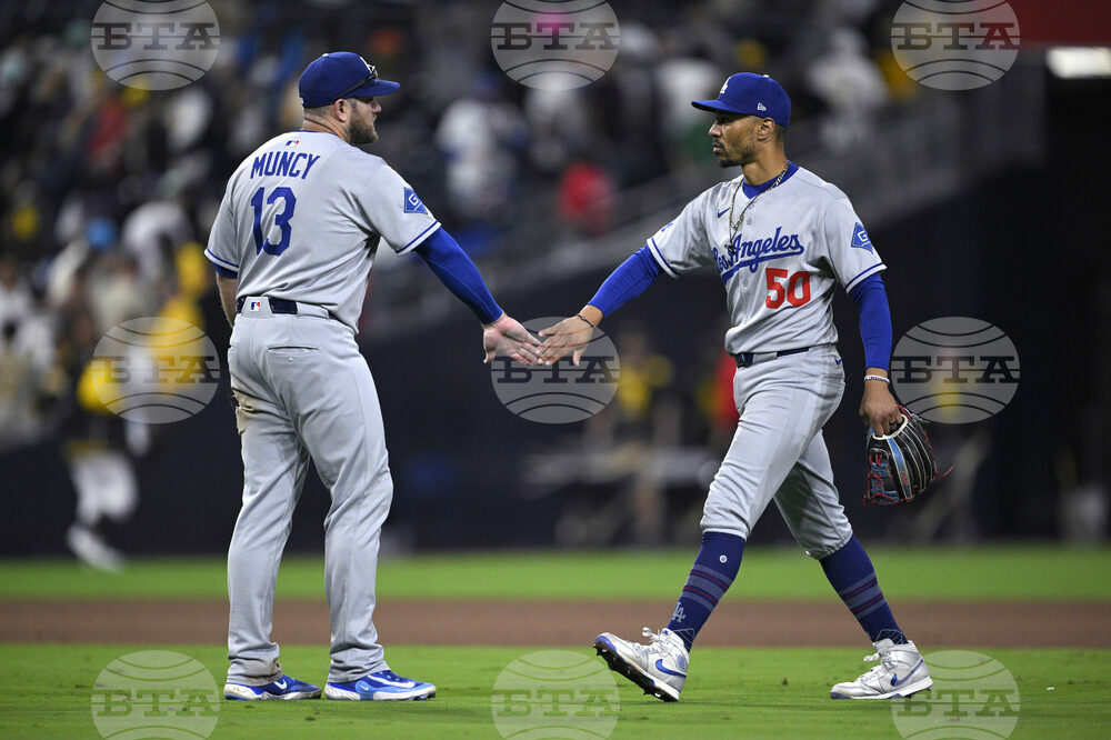 Dodgers Padres Baseball