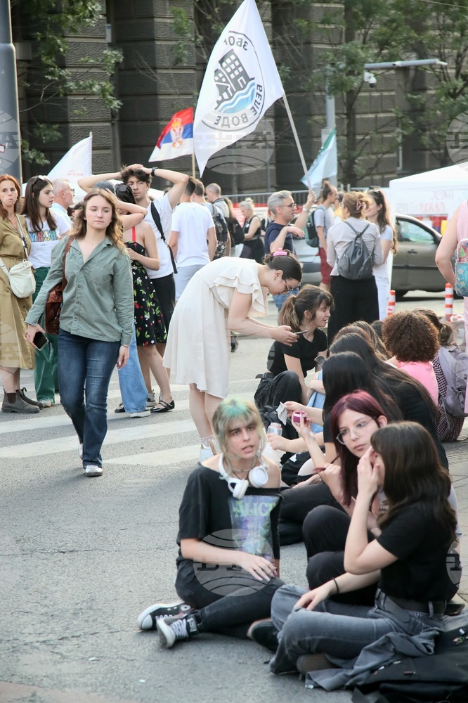 Студент, заподозрян в призив за промяна конституционния ред в Сърбия е пуснат под домашен арест