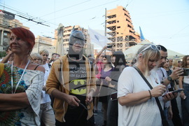 Сърбия - протест