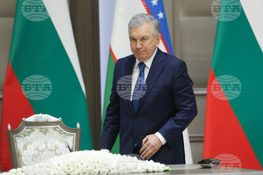 Узбекистан - България - президенти - споразумение - подписване