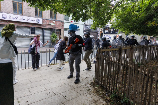 Белга: Насилие и арести в Брюксел по време на протести през уикенда