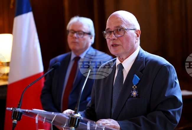 Френско посолство - Светослав Терзиев - награждаване