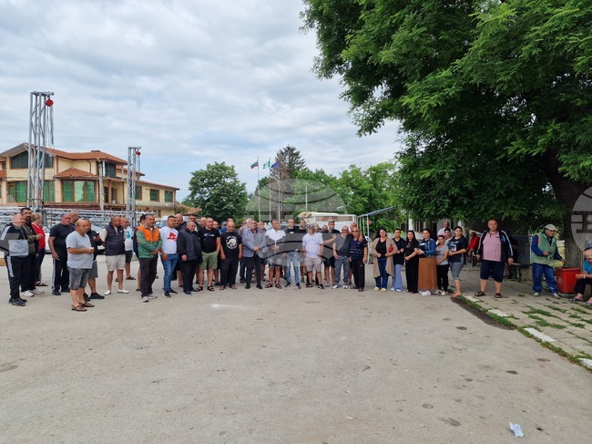 Мирен протест организираха жителите на разградското село Ясеновец заради безводие