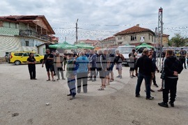 Разград - село Ясеновец - протест