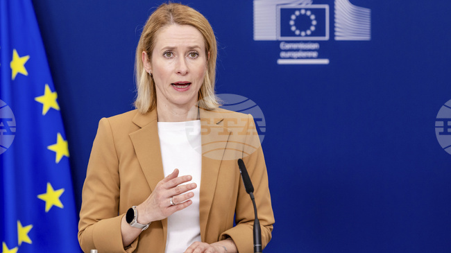 Кая Калас: Необходимо е трансатлантическо единство и натиск върху Русия, за да се сложи край на войната в Украйна