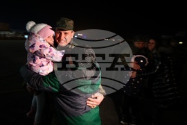 Летище "Враждебна" - самолет "Спартан“ - медици