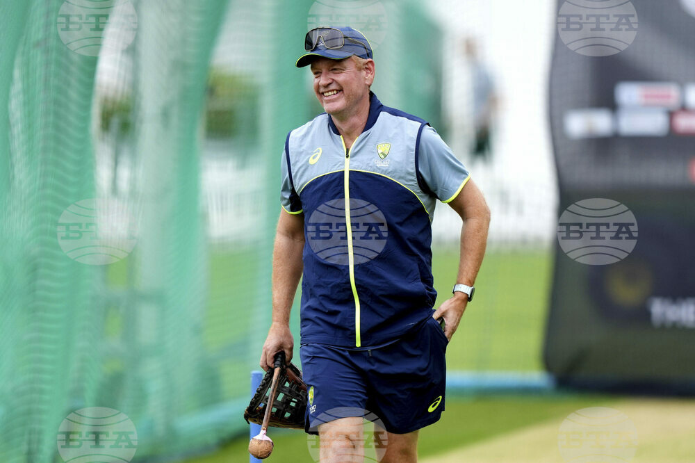 Britain Cricket Australia Nets