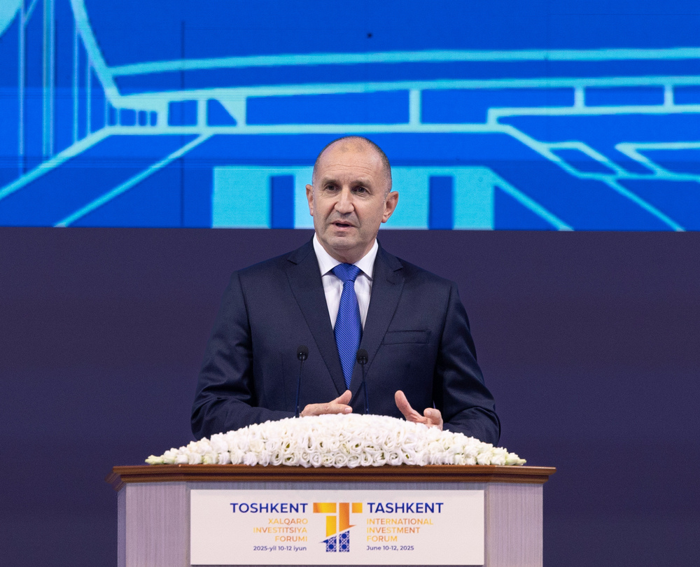 Румен Радев: Подобряването на свързаността с региона на Централна Азия е от ключово значение за Европейския съюз