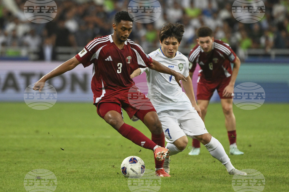 Uzbekistan Qatar WCup Soccer