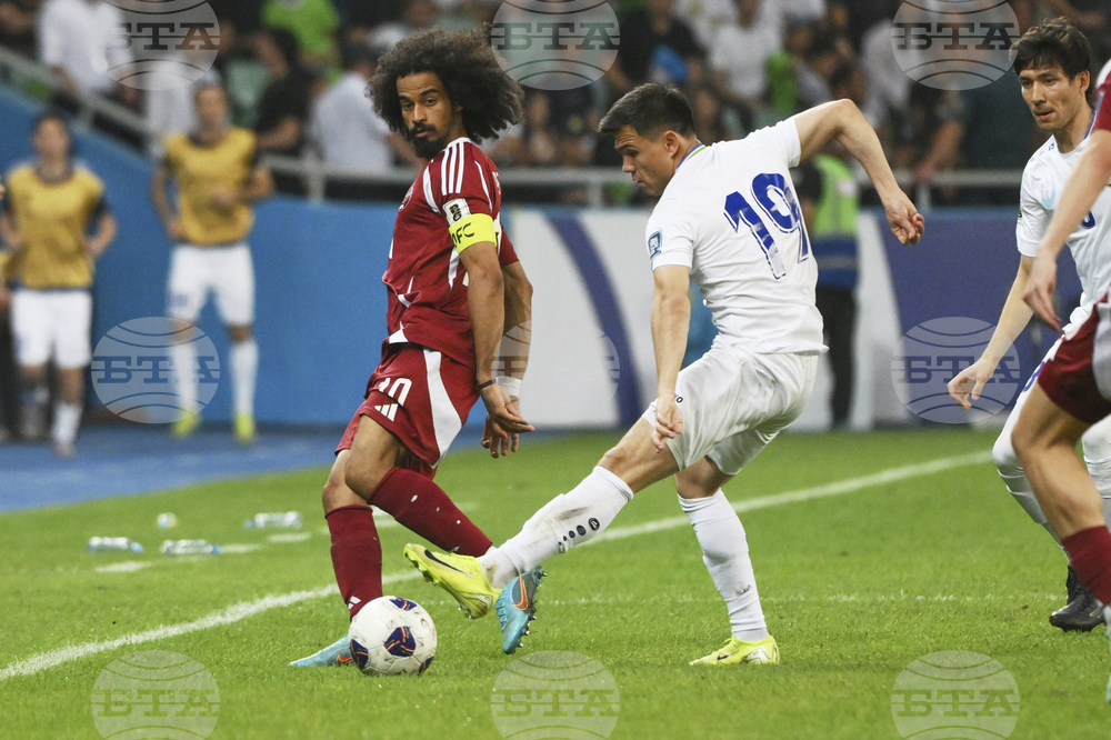Uzbekistan Qatar WCup Soccer