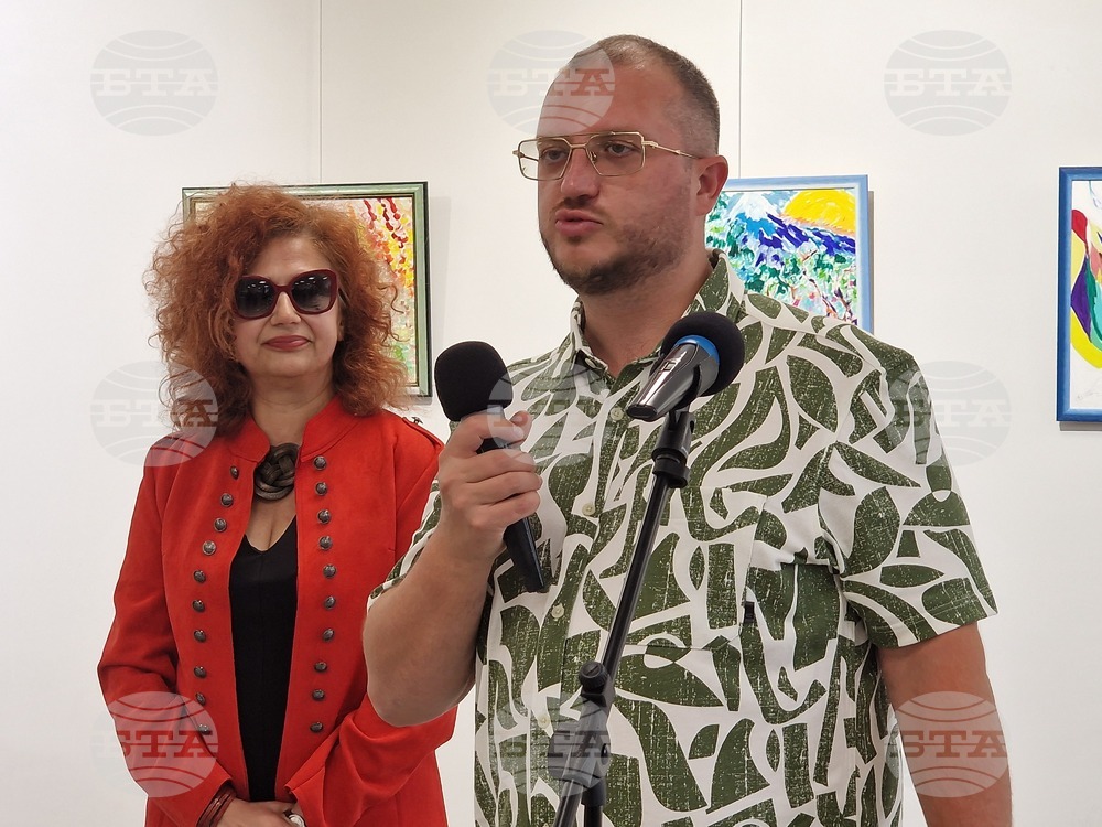 Опитвам се да пресъздавам света по един по-добър начин, каза Александър Панайотов за изложбата си „Дар чудесен“