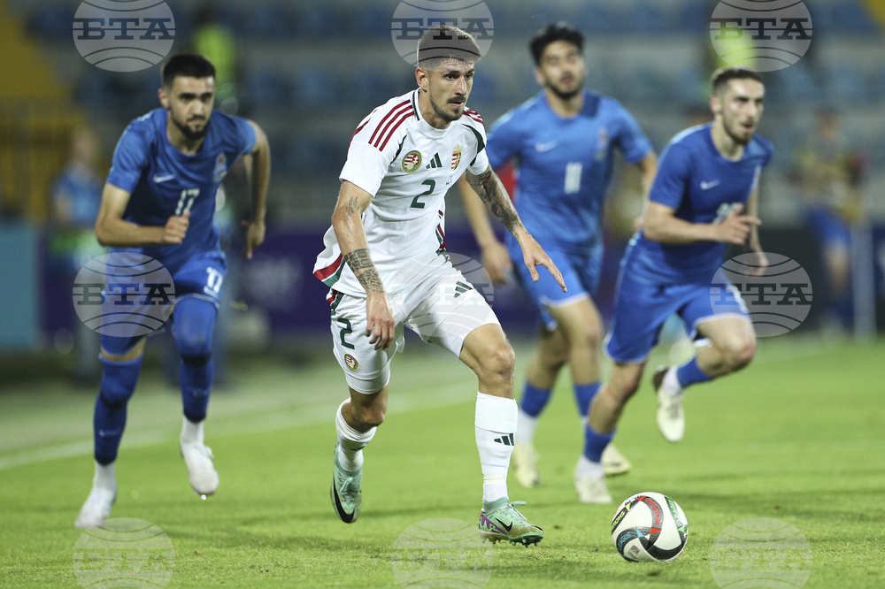 Azerbaijan Hungary Soccer