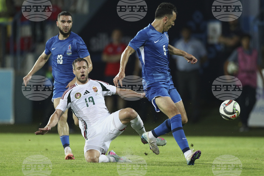 Azerbaijan Hungary Soccer