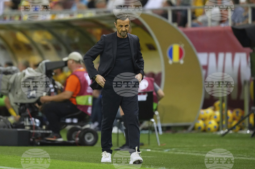 Romania Cyprus WCup Soccer