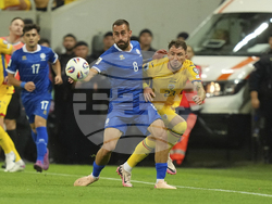 Romania Cyprus WCup Soccer
