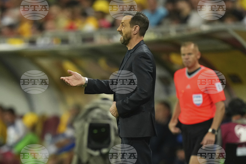 Romania Cyprus WCup Soccer