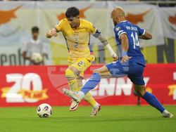 Romania Cyprus WCup Soccer