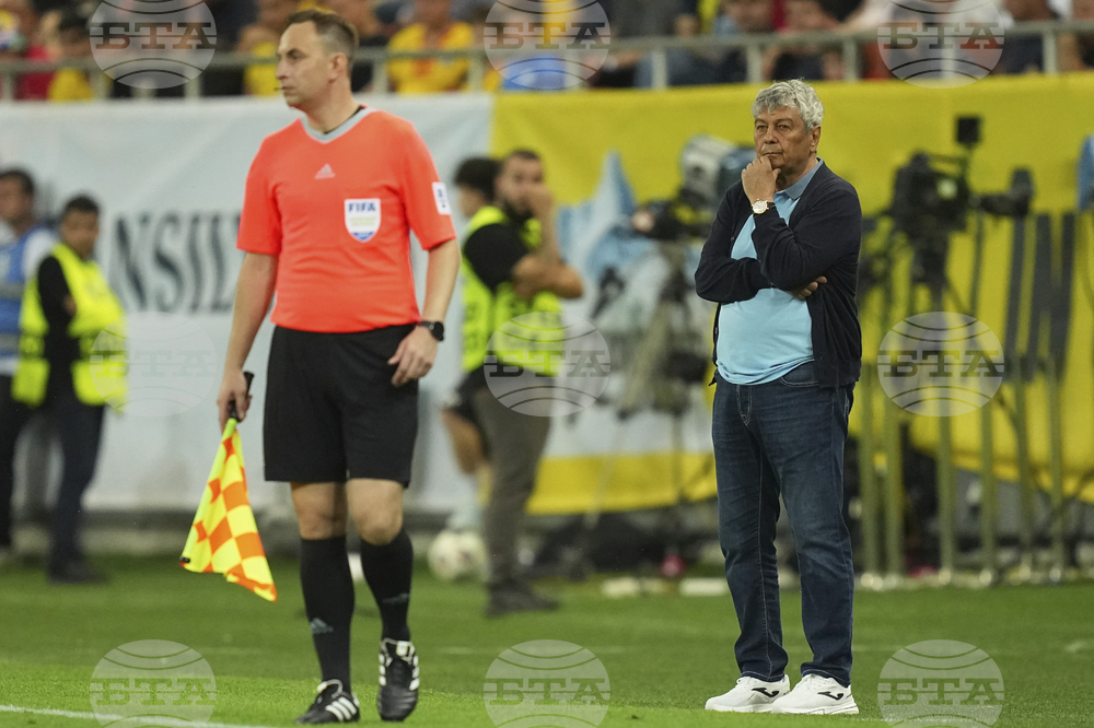 Romania Cyprus WCup Soccer