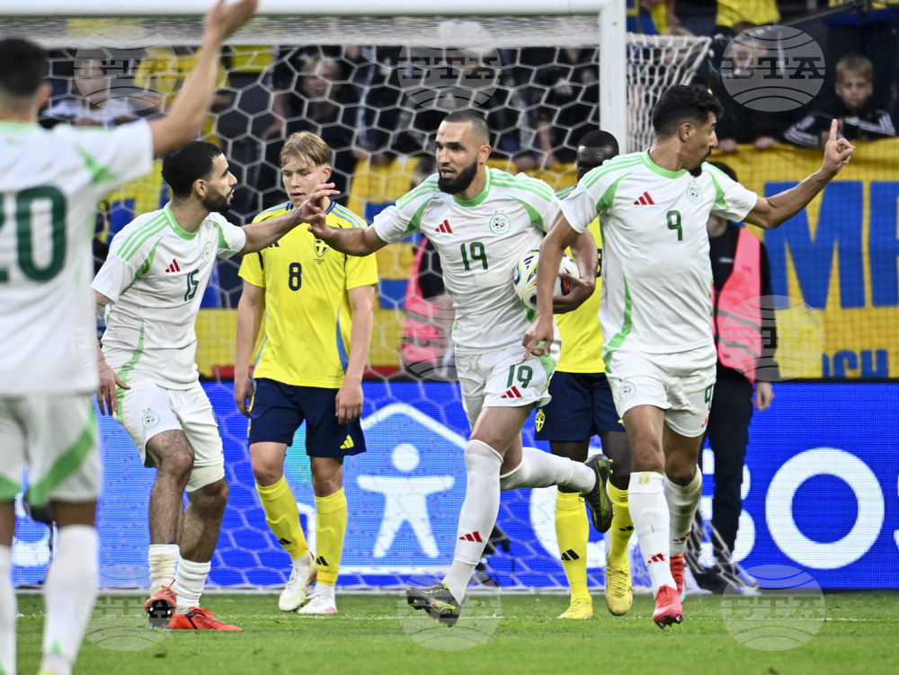 Sweden Algeria Soccer
