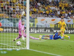 Romania Cyprus WCup Soccer