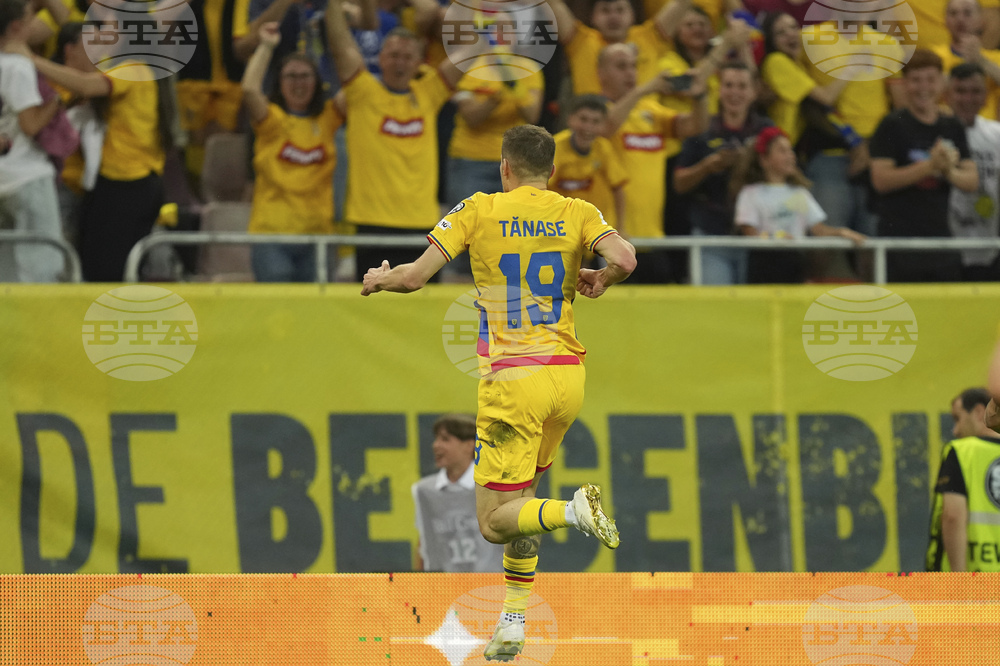 Romania Cyprus WCup Soccer