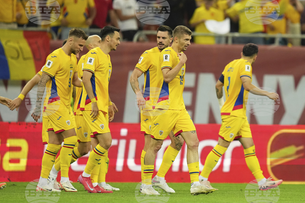 Romania Cyprus WCup Soccer