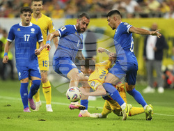 Romania Cyprus WCup Soccer