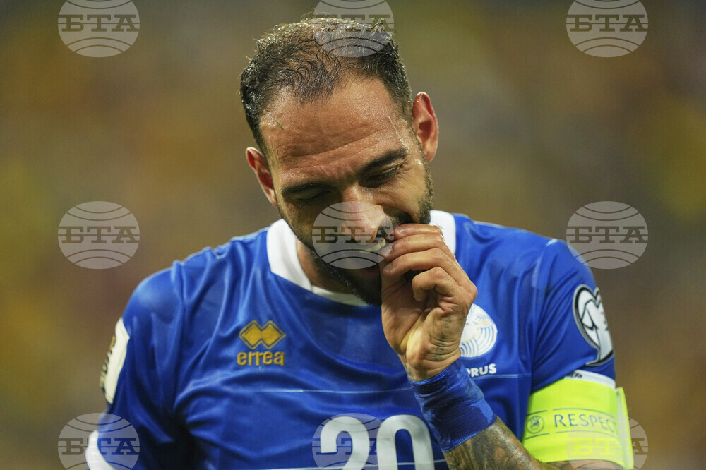 Romania Cyprus WCup Soccer