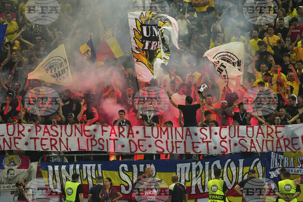 Romania Cyprus WCup Soccer