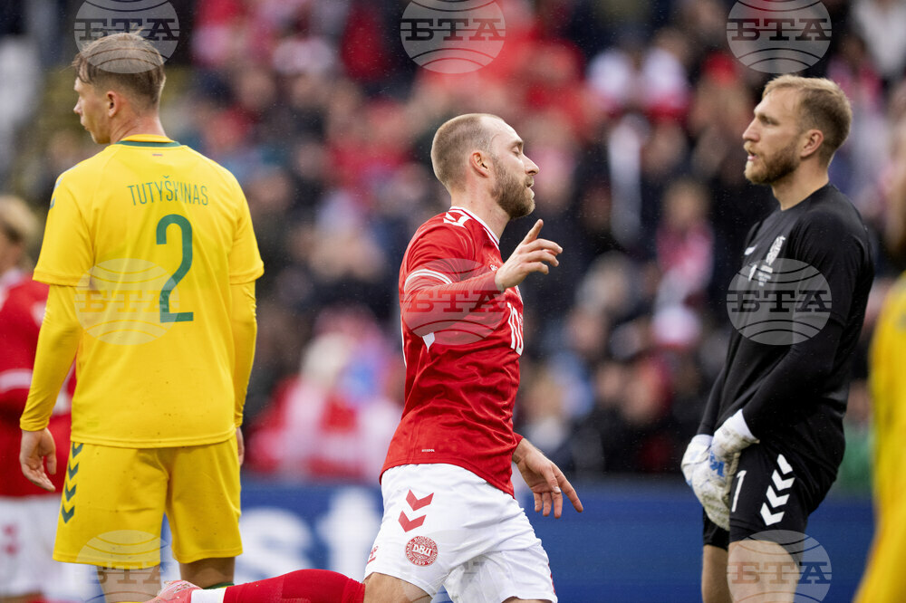 Denmark Lithuania Soccer