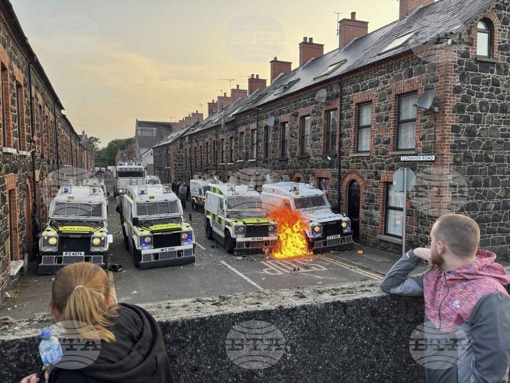 Britain Northern Ireland Protest