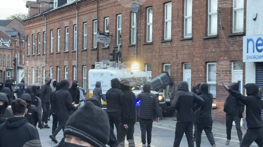 Britain Northern Ireland Protest