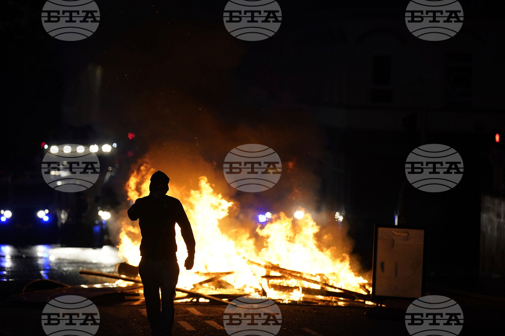 Britain Northern Ireland Protest