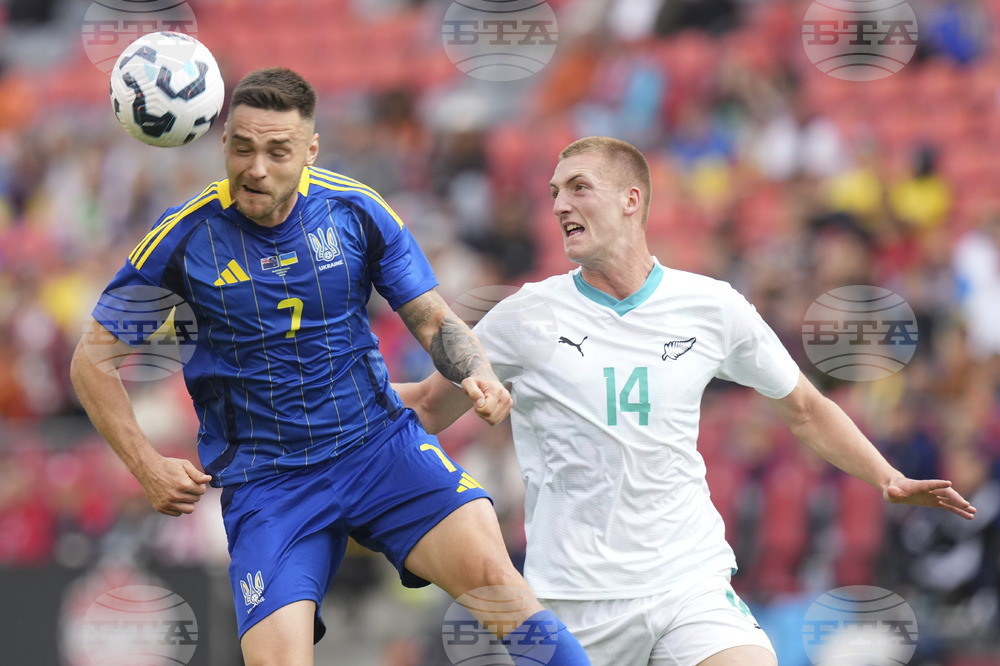 Ukraine New Zealand Soccer