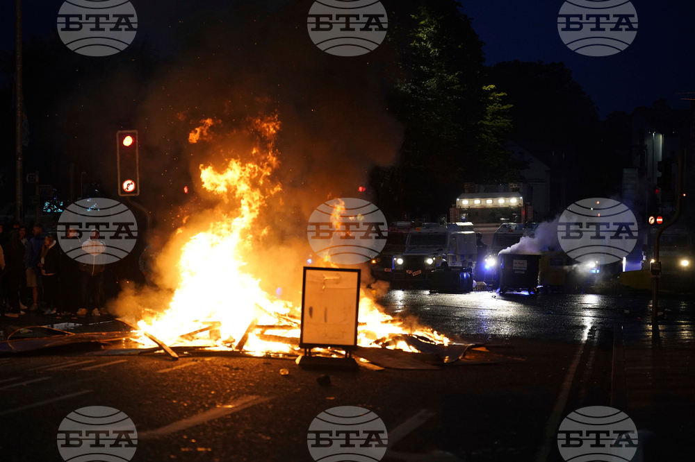 Britain Northern Ireland Protest