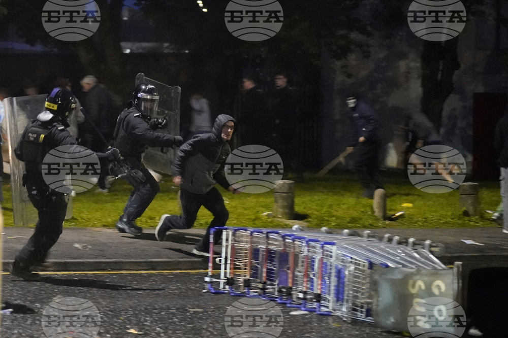 Britain Northern Ireland Protest