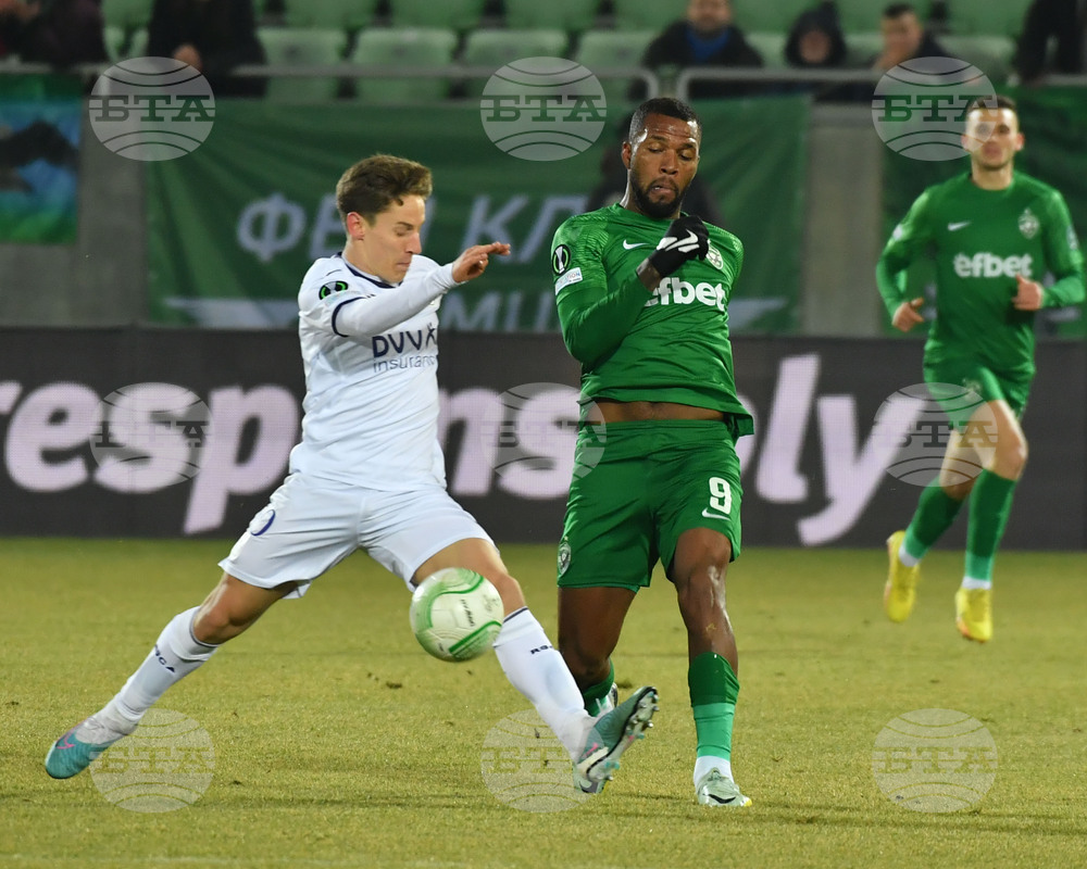 Разград - футбол - Лудогорец - Андерлехт