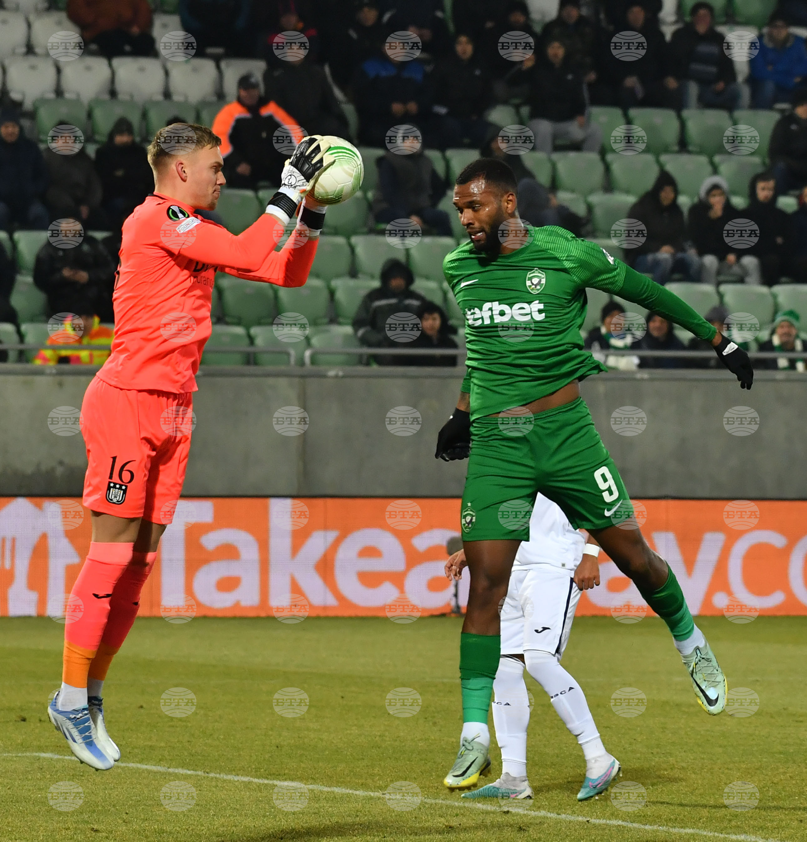 Разград - футбол - Лудогорец - Андерлехт