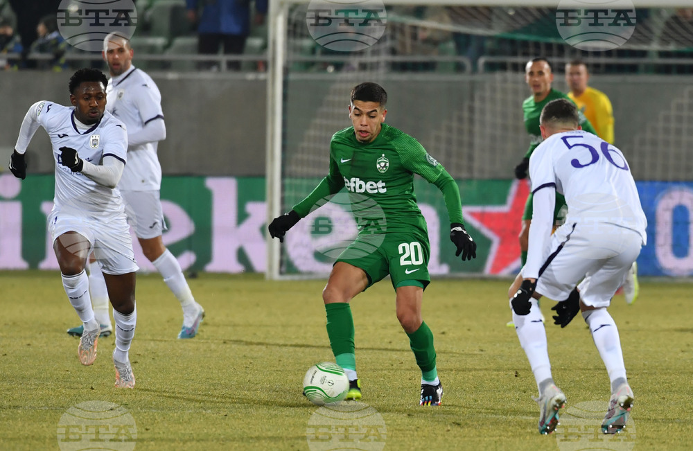 Разград - футбол - Лудогорец - Андерлехт