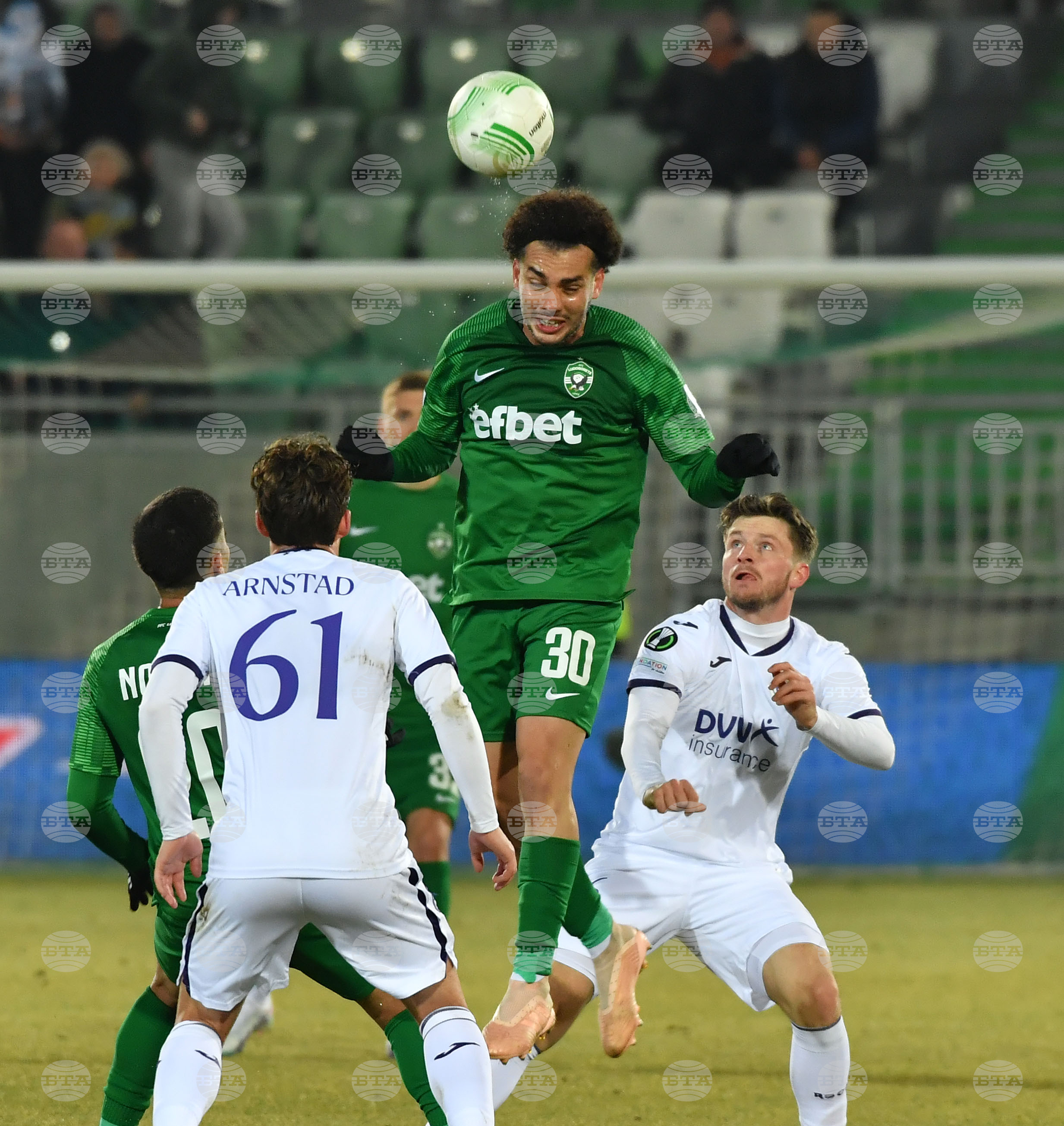 Разград - футбол - Лудогорец - Андерлехт