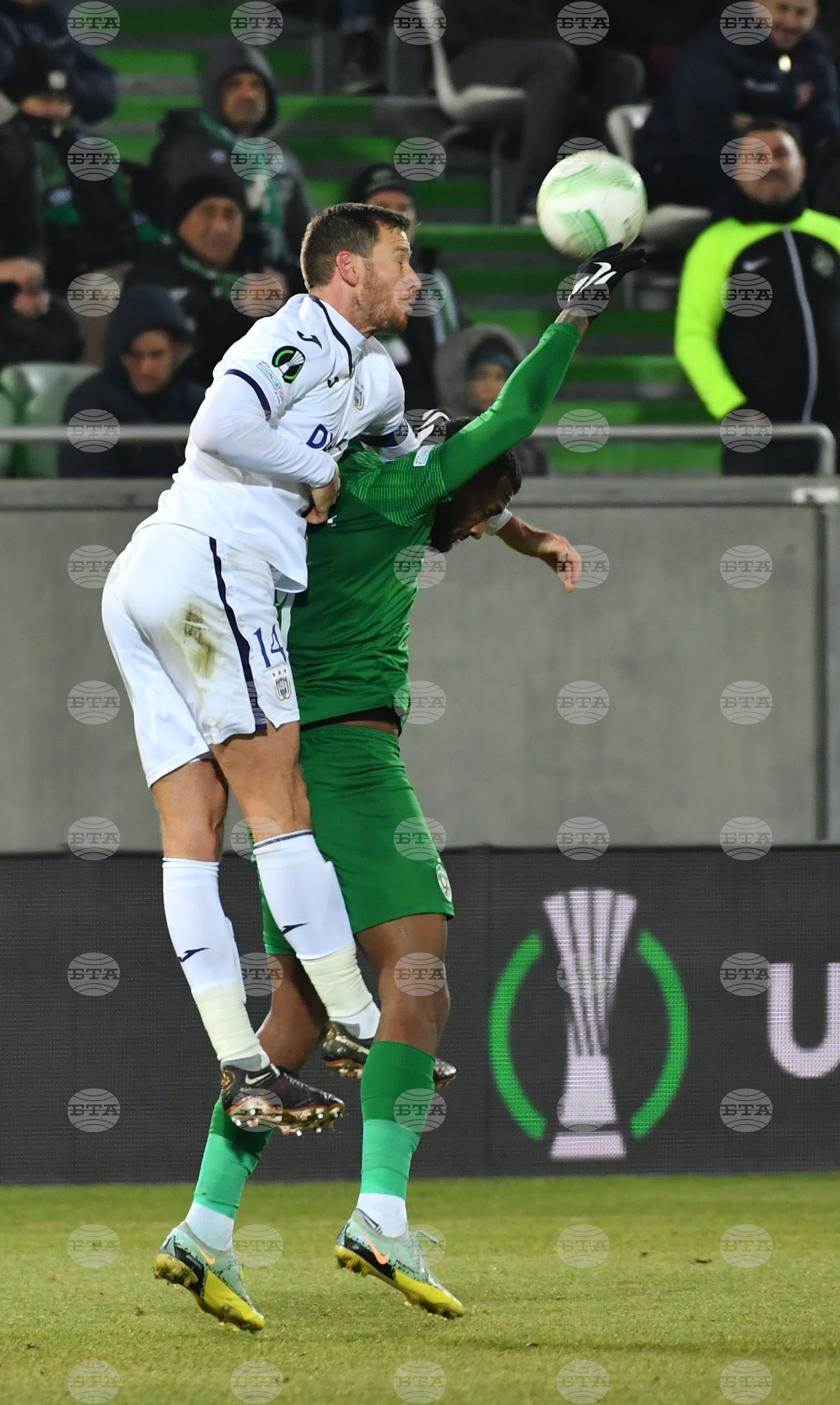 Разград - футбол - Лудогорец - Андерлехт